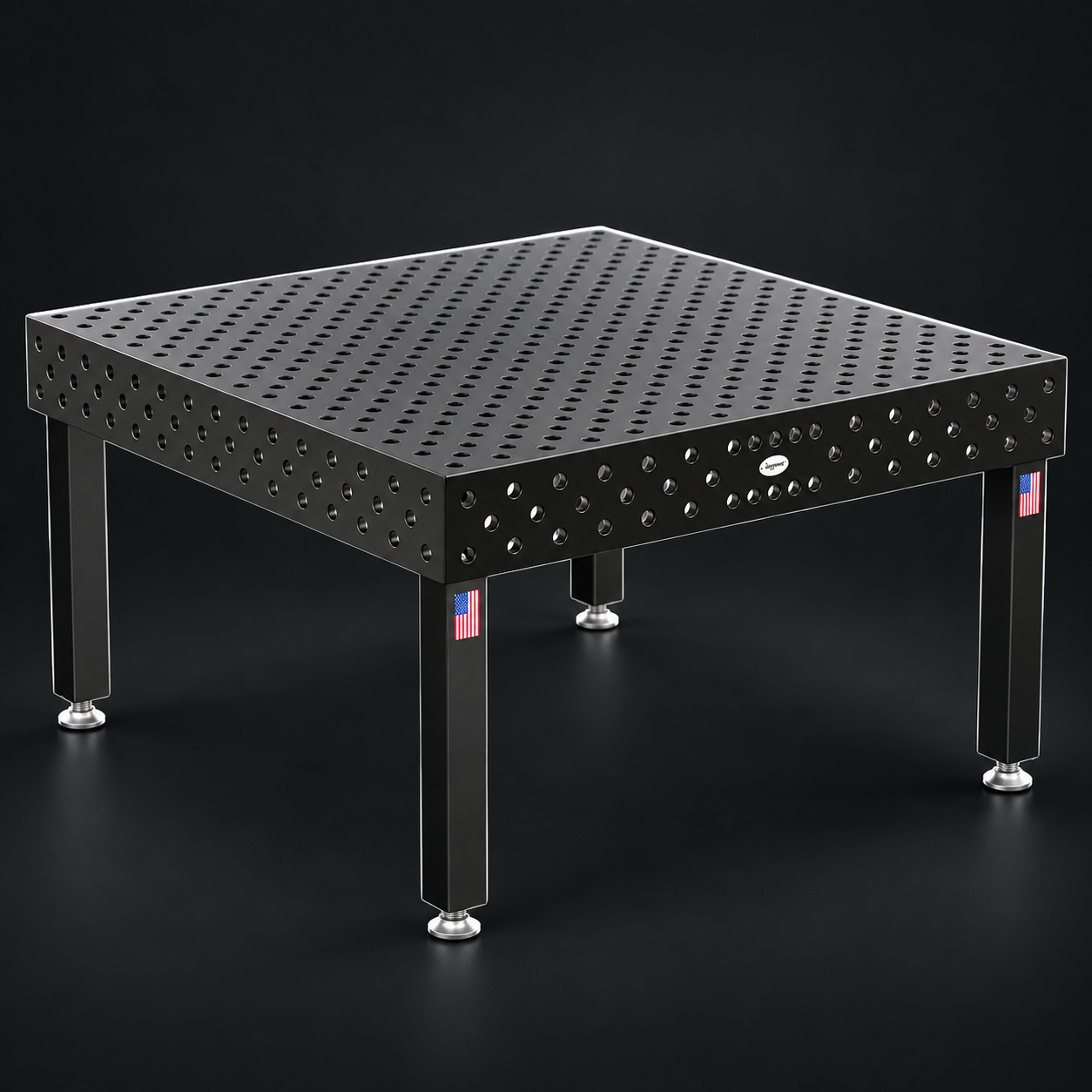 Siegmund 5 × 5 ft welding table